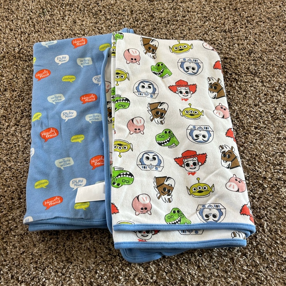 Toy Story Themed Baby Blankets